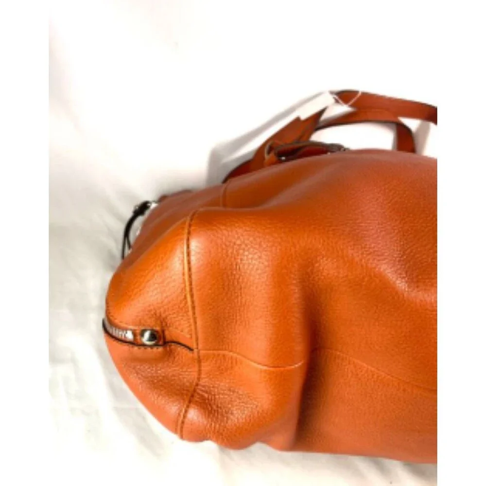 Gucci Tote Leather Terracotta Orange unused with storage bag - Picture 3 of 10